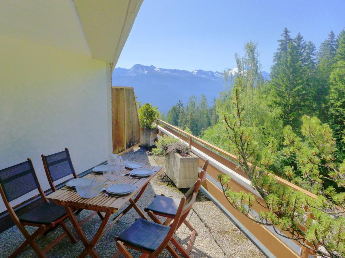 Apartment Terrasse Des Alpes-32 By Interhome Crans-Montana Dış mekan fotoğraf