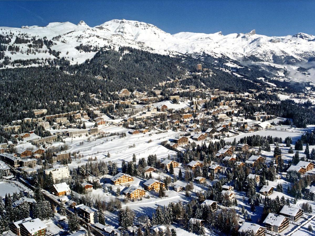 Apartment Terrasse Des Alpes-32 By Interhome Crans-Montana Dış mekan fotoğraf